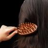 Double Sided Sandalwood Air Bag Comb Anti Static Massage Wood Comb Hair Care Comb Brush  Men