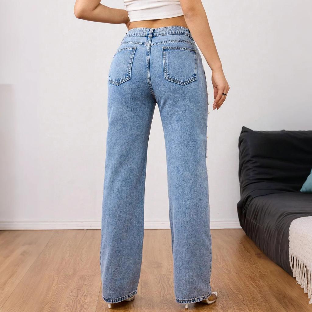 Pantaloni Casual Colorati alla Moda da Donna, Jeans Colorati Versatili Slim Fit