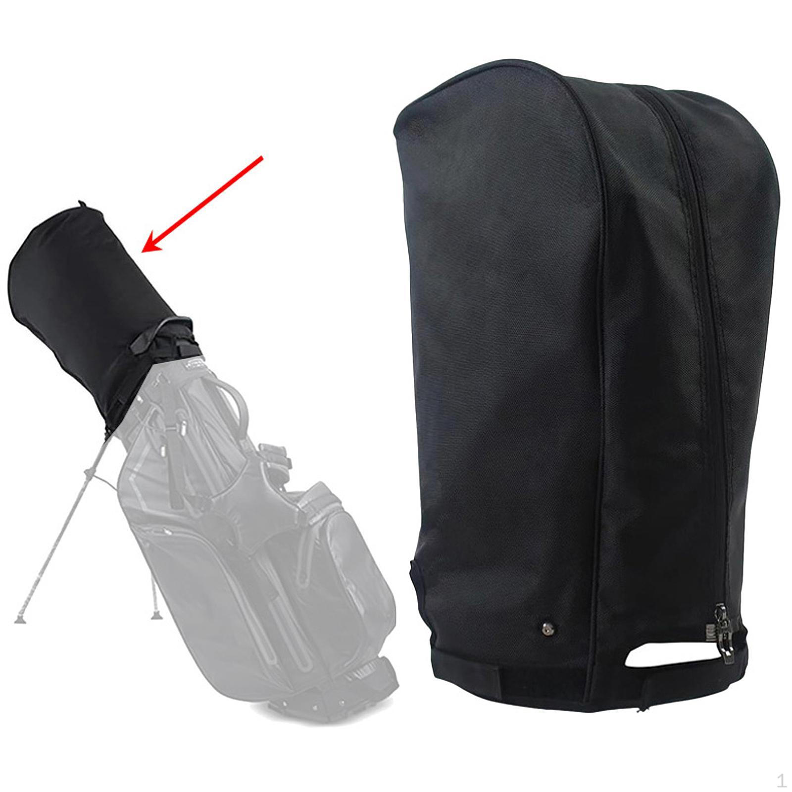 

Чехол от дождя для гольф-сумки, аксессуары для защиты клюшек, капюшон-накидка для путешествий для мужчин и женщин