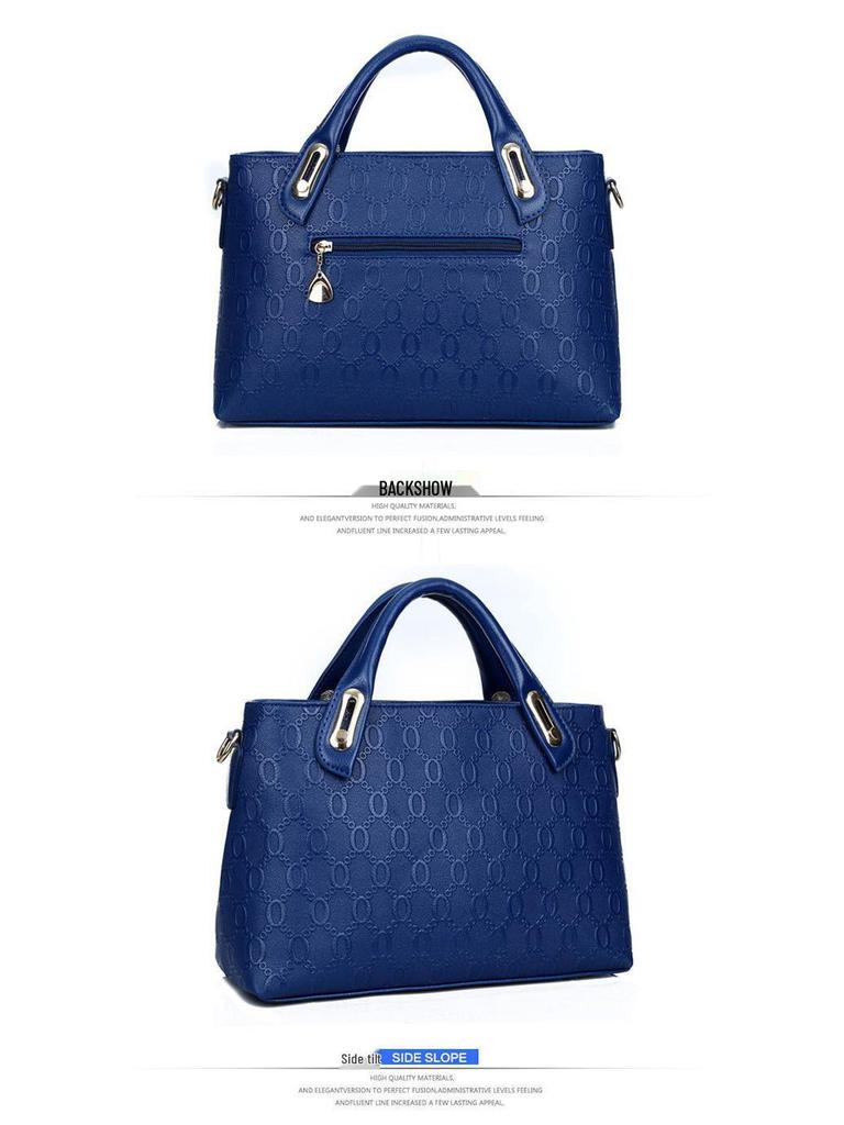 2024 Women's Casual Tote: Four-Piece Mother-Child Bag Set with Bear Shoulder & Crossbody Options