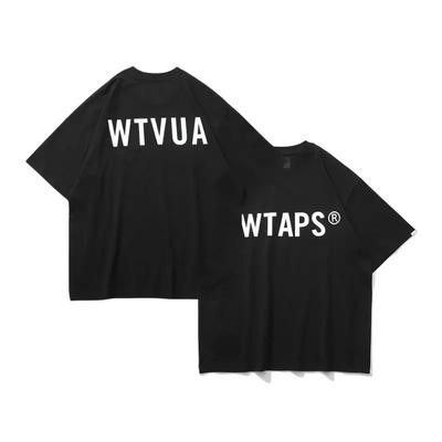 T-shirt Men Women Japanese Wtaps Fashion Print Cotton Oversized Brand Tshirt Short Sleeve T Shirt Streetwear Tops Tee Clothing