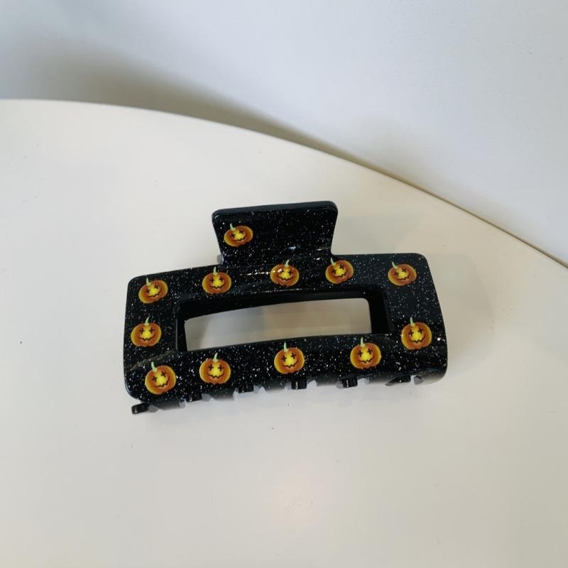 Horror Shape Hairpin Children Friendly Hairclip Creative Halloween Hair Clip for Parties and Daily Use