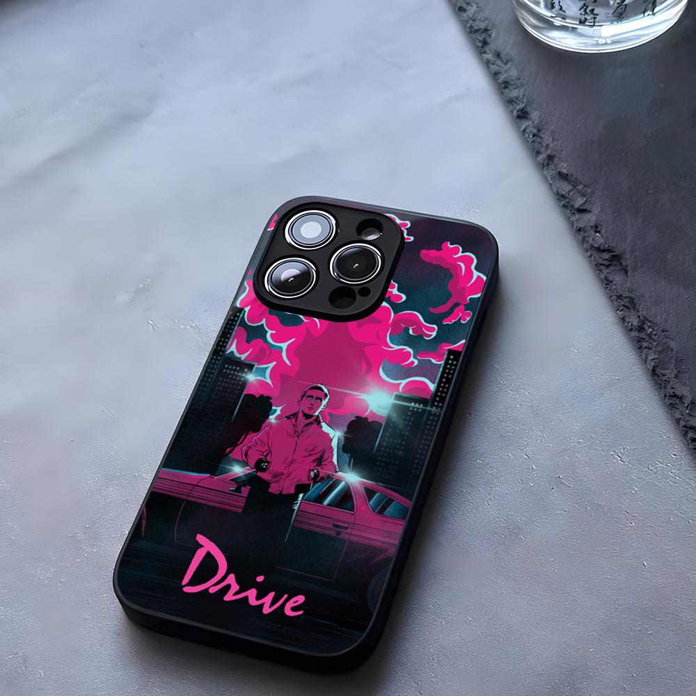 Drive Ryan Gosling Movie Phone Case Tempered Glass For IPhone 17 13 14 16 12 15 11 Pro Max Plus Mini X XR SE2020 Coque