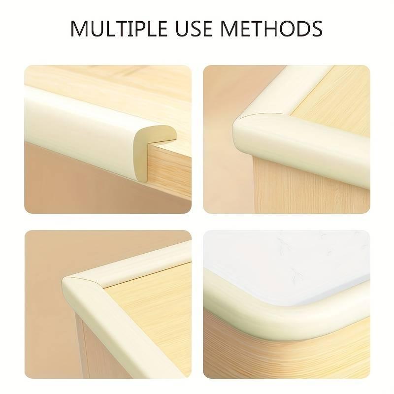 Children's Anti-bump Strip Baby Protection Infant Table Corner Thickening Corner Protector Household Soft Pack 2M