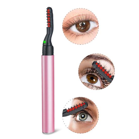 Electric Eyelash Curler Constant Temperature Quick Heating Painless Evenly Applied Heat Electric Eyelash Curler for Girl