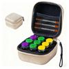 Shockproof Travel Supply Case Stores 9 Cooling Vials Securely Leakproof Refrigerator Organizers for Vials Storage