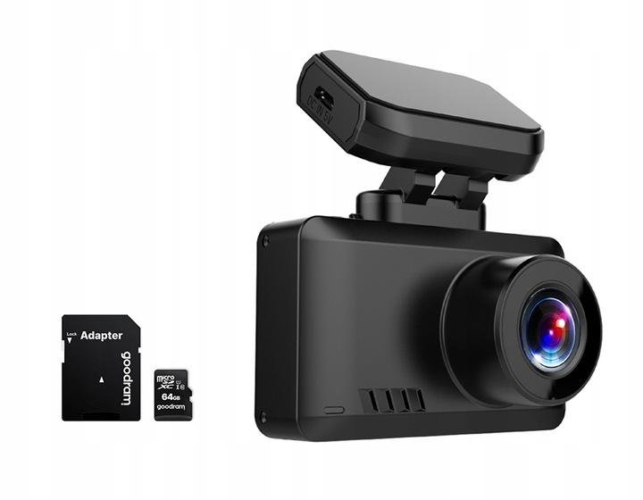 Wideorejestrator Przód I Tył Z Gps Ultra Hd 4K Videocar D510