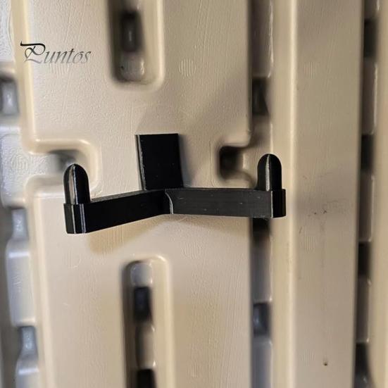 6Pcs Storage Shed Hooks for Suncast/for Craftsman Shed Black J-shape Tool Hangers Plastic Shed Garden Organization Accessories for Garage Wall Shed