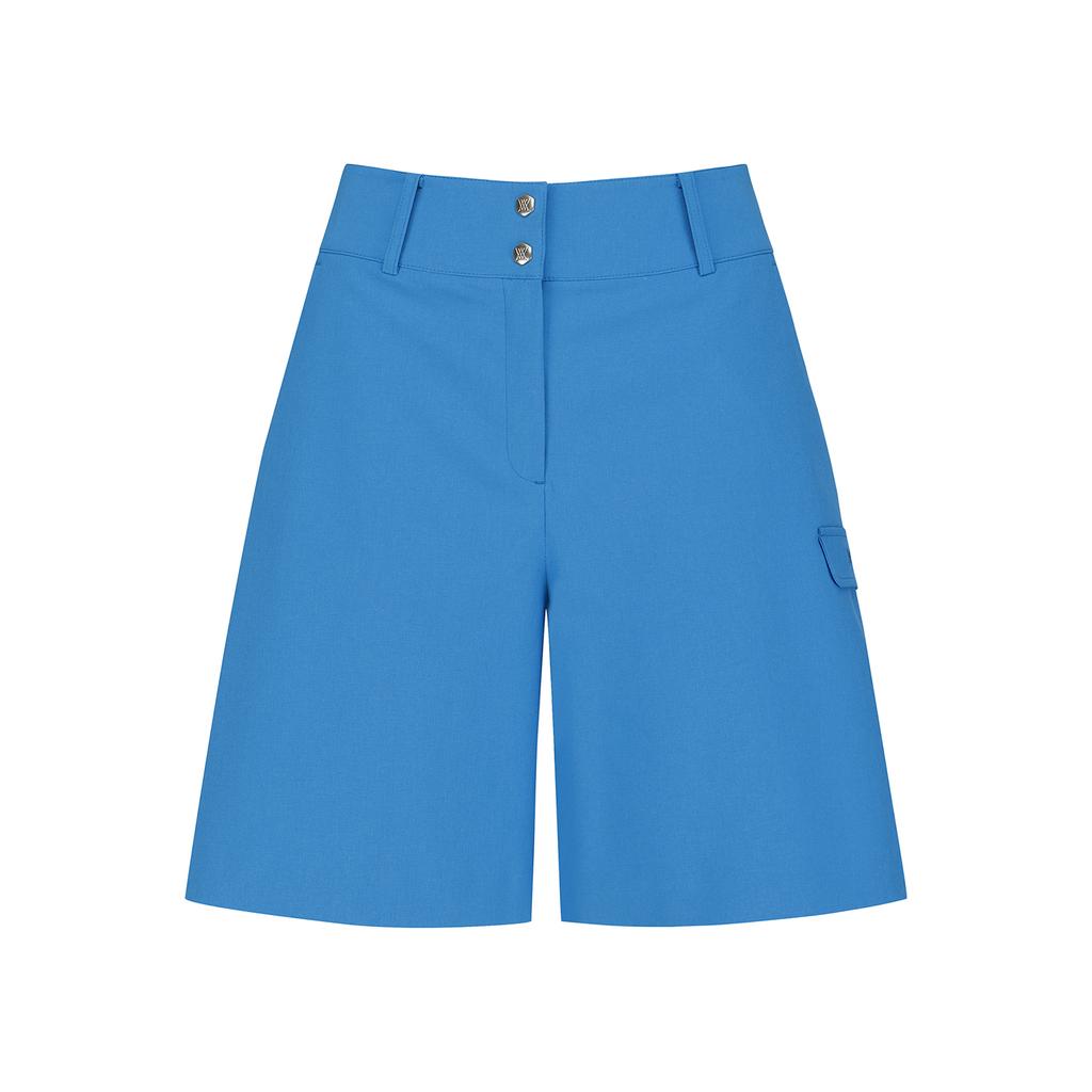 ANEW GOLF Women Fa Back Pleated Half Pants_Bl