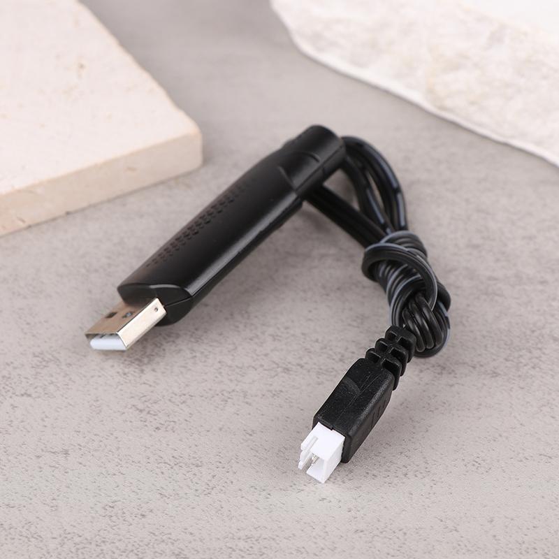 2S 7,4V 1A USB nabíječka pro 7,4V 2S Lipo baterie s Xh-3P konektory Rc auta Drony Lodě 7,4V baterie Usb nabíjecí kabel