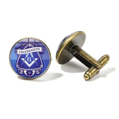 

Масонські Ілюмінати Піраміда Око Запонки Для Чоловічих Ретро Квадратні Компаси Масони Скляний Кабошон Значок Запонки Сорочки Ювелірні Вироби
