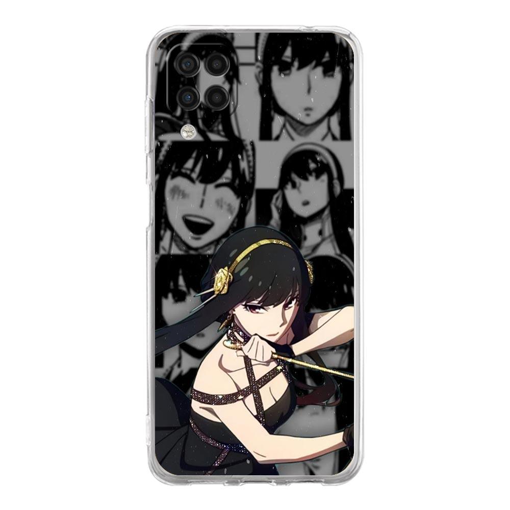 Spy x Family Anya Forger Handyhülle für Samsung A51 A71 A21S A12 A11 A31 A41 A01 A03S A13 A33 A73 A53 A52 A32 5G A23 Transparente Hülle