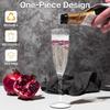 8/16Pcs Plastic Champagne Glasses Disposable Clear Cups Wedding and Party Celebration Cocktail Wine Glasses Picnic Bar Tools