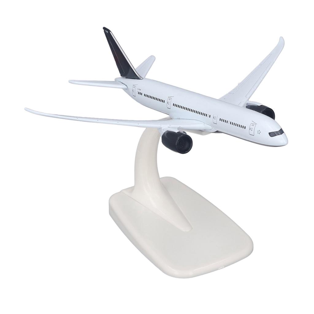 B787 9 Model Avion Construcție Aliaj Model Avion Decorativ Turnat Sub Presiune cu Bază Stabilă