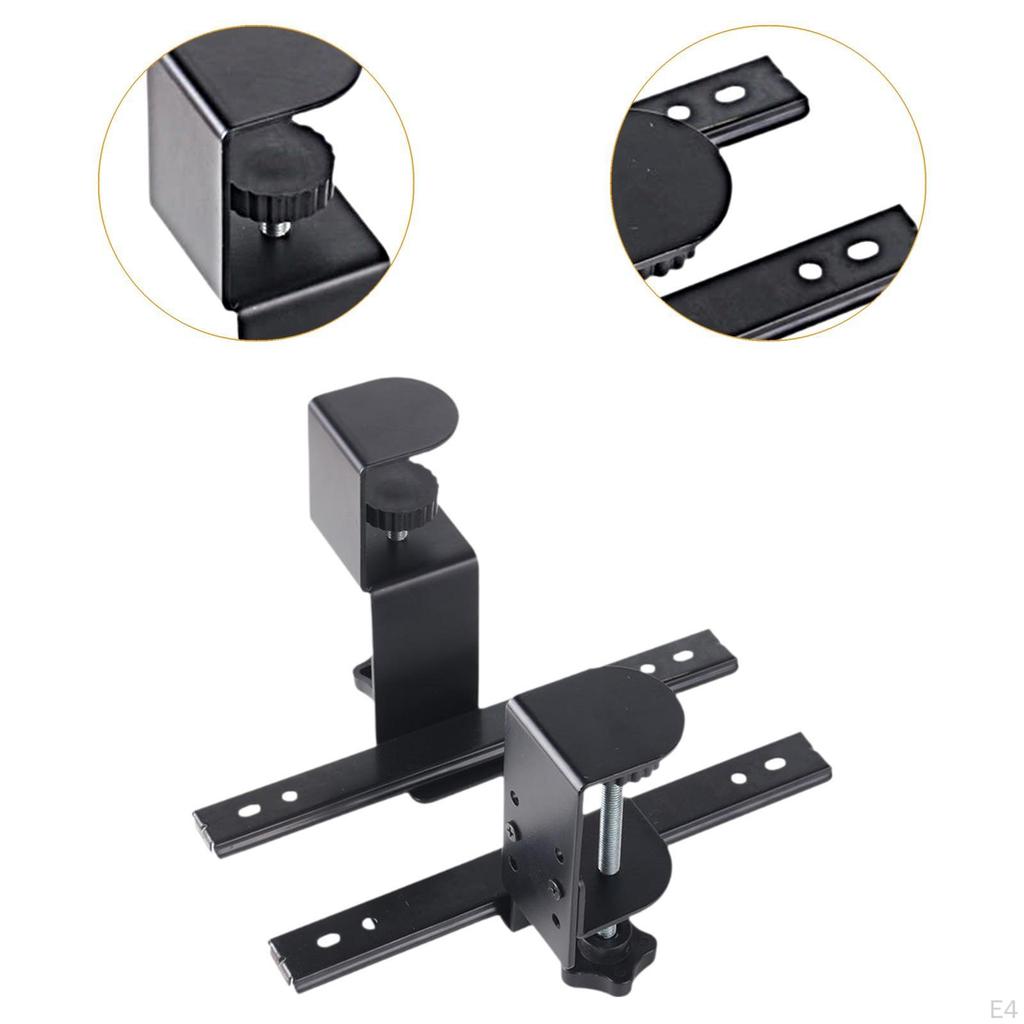 Tastaturklemme Schiene Schreibtisch Verlängerung Tablett DIY Computer unter Ausziehbar für Arbeit