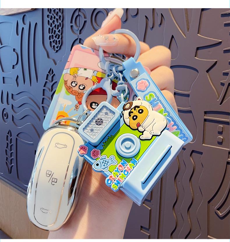 Crayon Shin-chan Kamera Spielzeug & Rucksack Schlüsselanhänger Anhänger