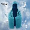 Cooling Fabric Cloak Towel Cloak, Hooded Cool Cape, Beach Cape Instant for Men Women Summer Yoga Camping