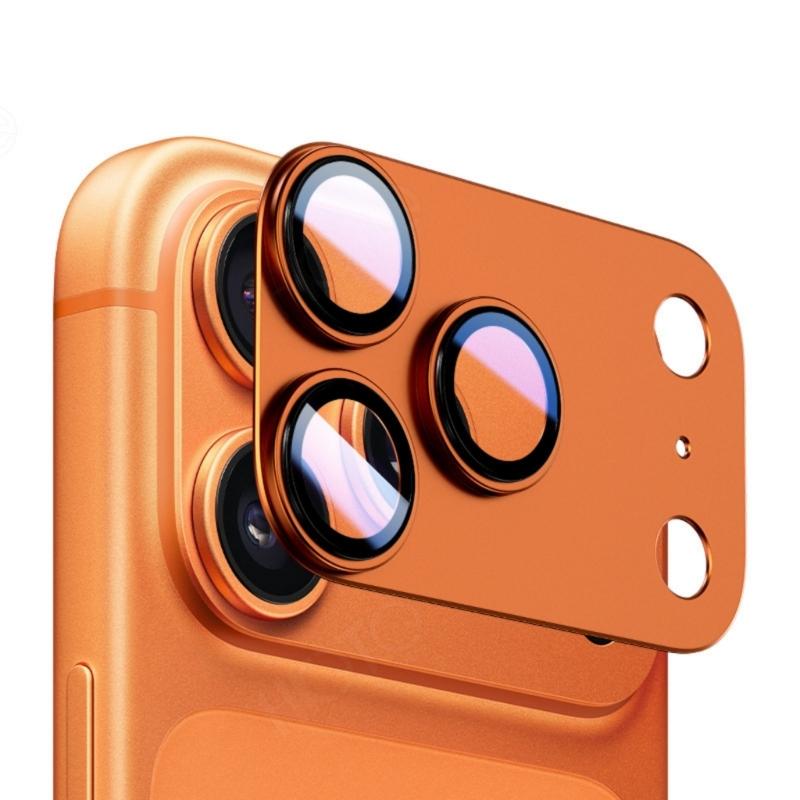 Matte Finish Camera Cover Guard Anti Fingerprint Drop Proof Film Design For Phone Shockproof Design Aluminum Alloy Frame