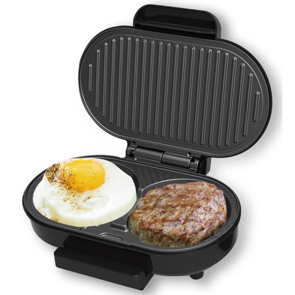 Buy Electric Grill Double Nonstick Plate 750w Round Omelette Toaster