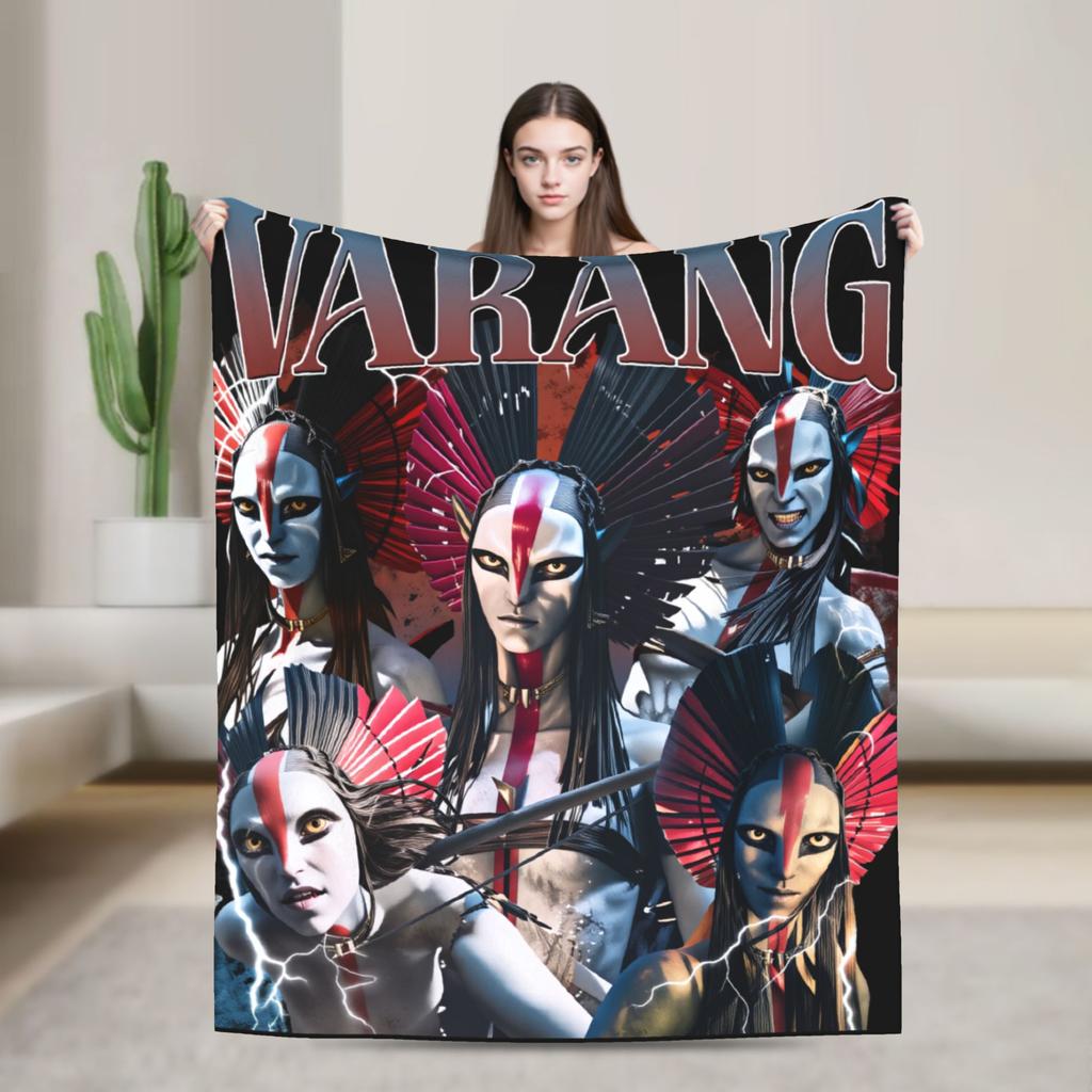 Avatar Fire and Ash Blanket Quality Warm Soft  Throw Blanket Winter Boy Girl Outdoor Fashion Bedspread
