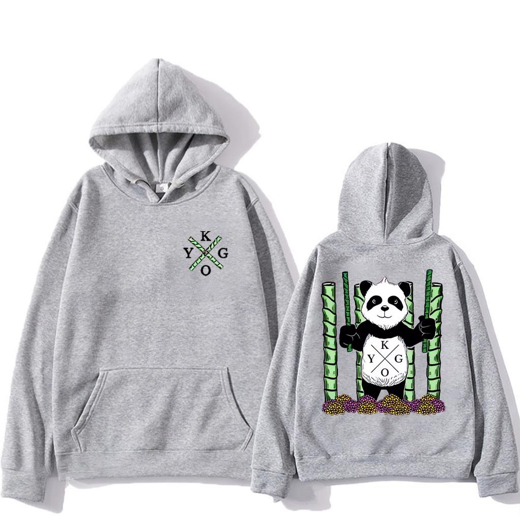 Kygo Panda Clothing Norwegian DJ Kygo Anime Graphic Hoodie Men Women's New Funny Fleece Harajuku Long Sleeve Hooded Sweatshirts