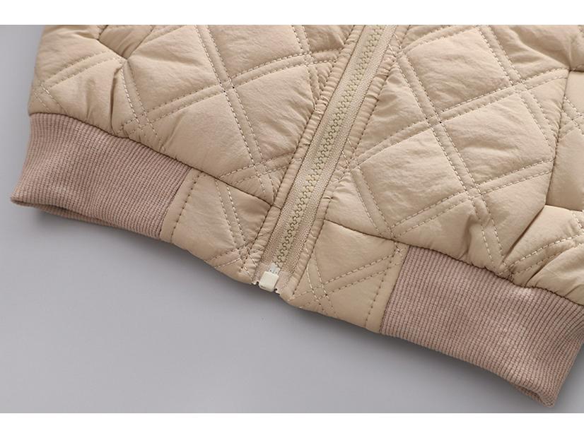 Trendy Winter Boys' Cotton-Padded Two-Piece Set: Warm Long-Sleeve Outfit for Infants and Children