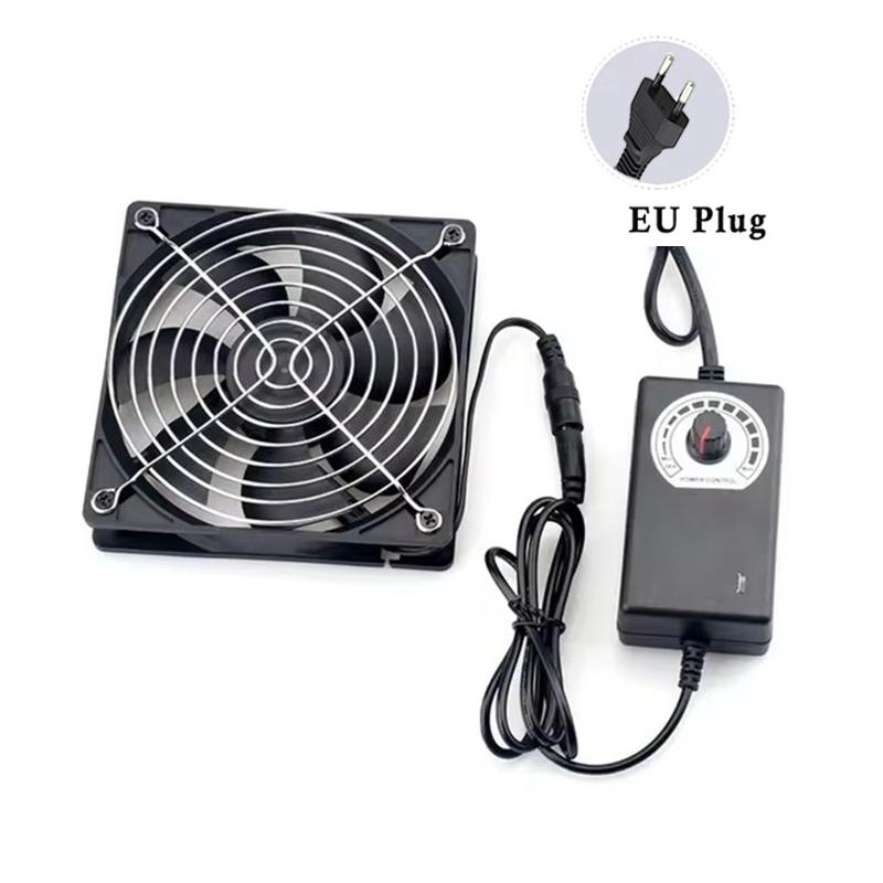 220V Exhaust Fan Multifunctional with Remote Control Cooling Fan Chassis Workstation Service Station Exhaust Fan Ventilation Fan