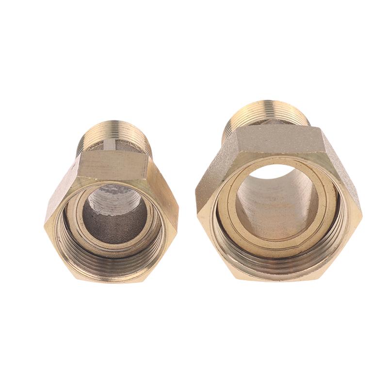 High Quality! 1/2 Inch 3/4 Inch Tap Water Meter Pump Adapter Male To Female Threaded Fitting Coupler Connector For Water Meter