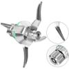 Lame de rechange - AIMOONSA - Thermomix TM5 - Acier inoxydable - Qualité alimentaire - 341 g
