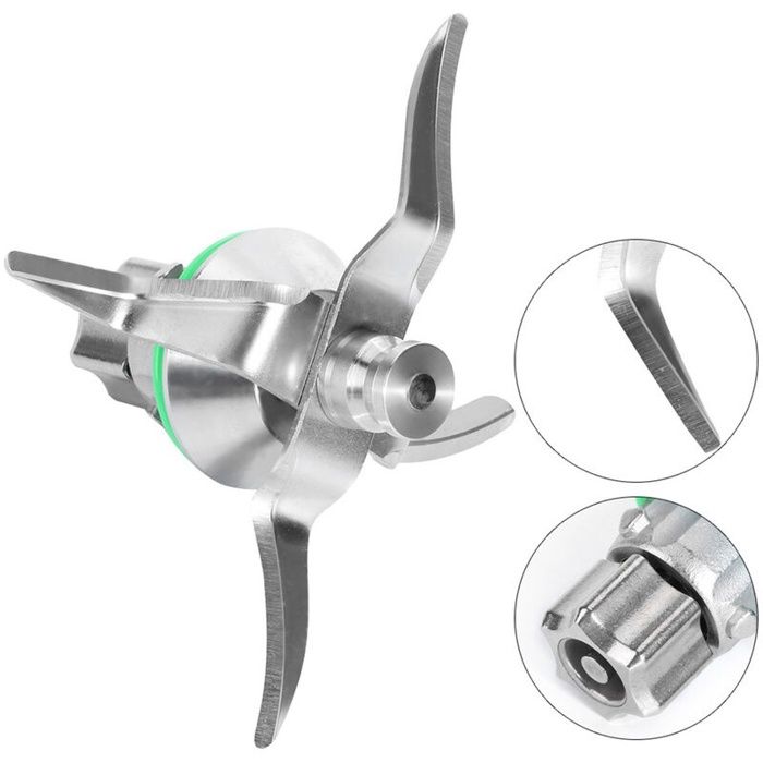 Lame de rechange - AIMOONSA - Thermomix TM5 - Acier inoxydable - Qualité alimentaire - 341 g