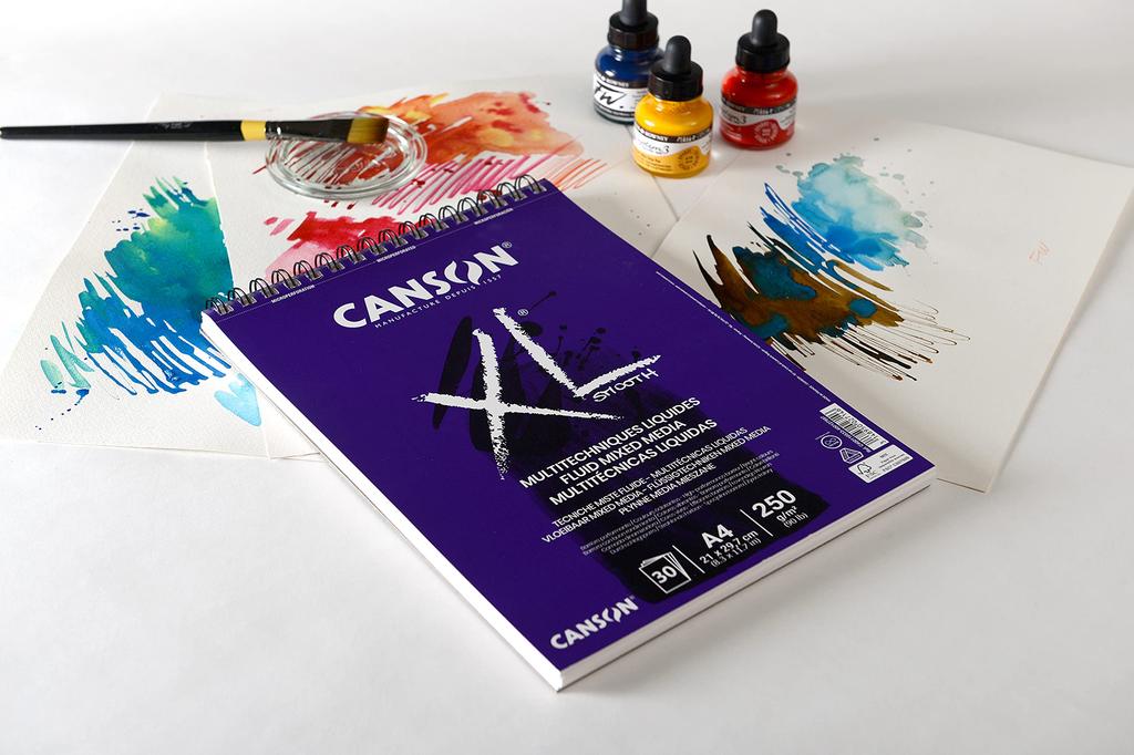Maruman Canson XL Fluid Mix Media A4 30 Sheets 110-533