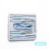 Adjustable Resistance Jump Rope Set With Aluminum Handle Silicone Grip Interchangeable Tubes Fitness Training
