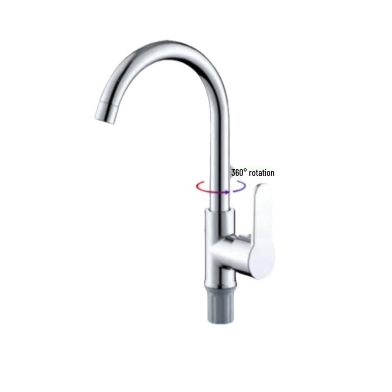 Wolf's Kiss Edelstahl Hochbogenarmatur