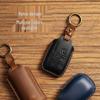 Premium Genuine Leather Key Case for Land Rover - Full Coverage, Signal-Friendly Protection