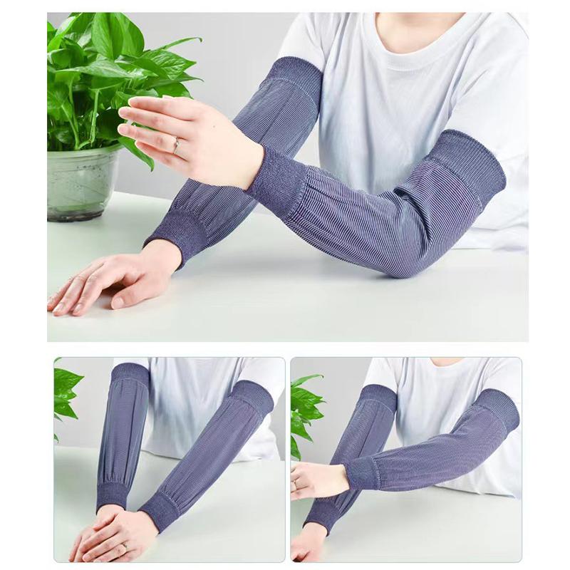 Summer Cooling Arm Sleeves Sun Uv Protection Hand Cover Arm Warmers Running Fishing Cycling Basketball Sunscreen Sports Sleeve