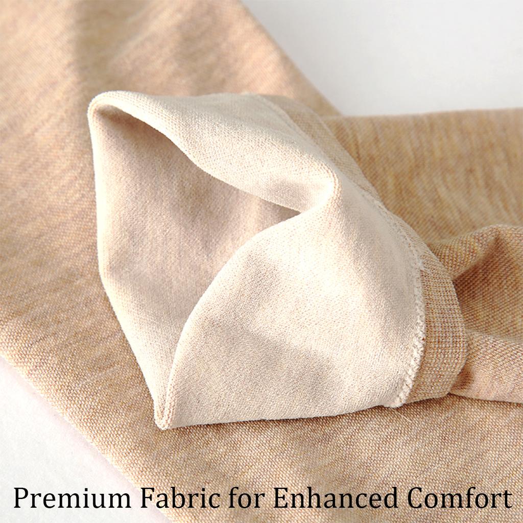 1Pair Women's Thin Cotton Kneepad Soft Warm Anti-Slip Knee Brace For Yoga Dance Training Run Joints Protector