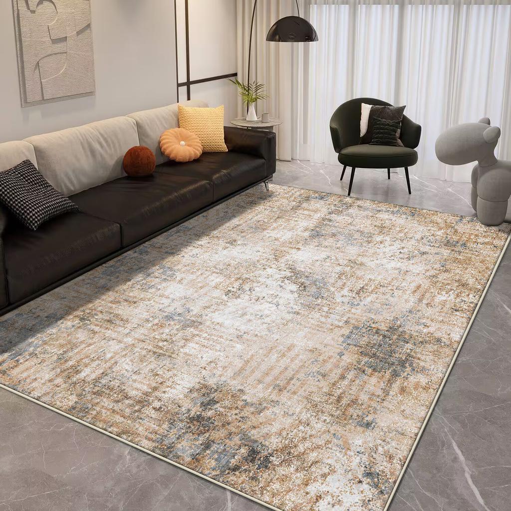 Light Luxury Splashing Ink Large Area Carpet Living Room Bedroom Decor Rugs Non-slip Floor Mat Lounge Rug Hotel Lobby Carpets