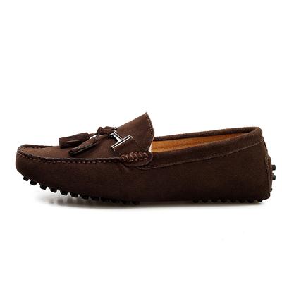 Chaussures Décontractées pour Hommes Mode Hommes Cuir Mocassins Grande Taille Slip on Chaussures Plates pour Hommes Confortables Chaussures de Bateau Luxe Haute Qualité