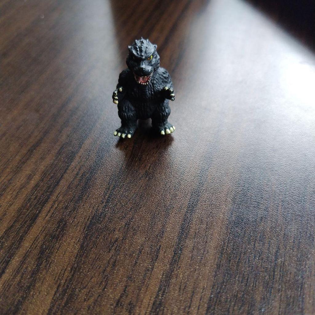 [USED] Small Godzilla figure, black