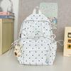 Schoolbag Japanese Ins Summer Girl Small Fresh Backpack Women's Lightweight Anti-splashing Cute Bow College Student Backpack