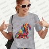 Dog Shirt Gift for Frenchie Mom Dog Streetwear Graphic Y2k Tops Unisex Short Sleeve Tees Blouses Harajuku TShirt Female Clothing