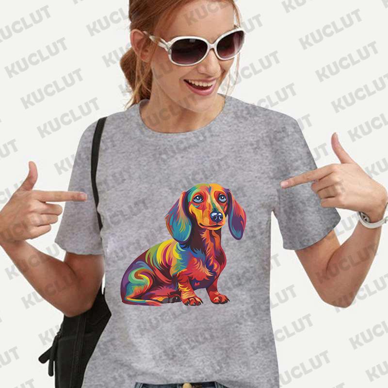 Dog Shirt Gift for Frenchie Mom Dog Streetwear Graphic Y2k Tops Unisex Short Sleeve Tees Blouses Harajuku TShirt Female Clothing
