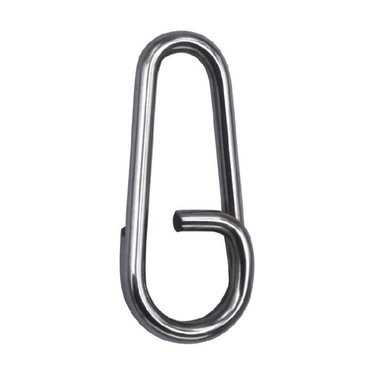 100 Stück Angel-Sprengringe Hohe Festigkeit Köderringe Schnurverbinder Korrosionsbeständige Köderringe Angelzubehör