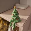 1D Printed Christmas Ball Christmas Tree Ornament with Movable Joint Christmas Decorations Festive Tabletop Display Statue