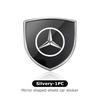 Car Alloy Sticker Shield Styling Emblem Accessories For Benz AMG VIANO GLB GLC GLE GLK W108 W124 W126 W169 W176 AM0