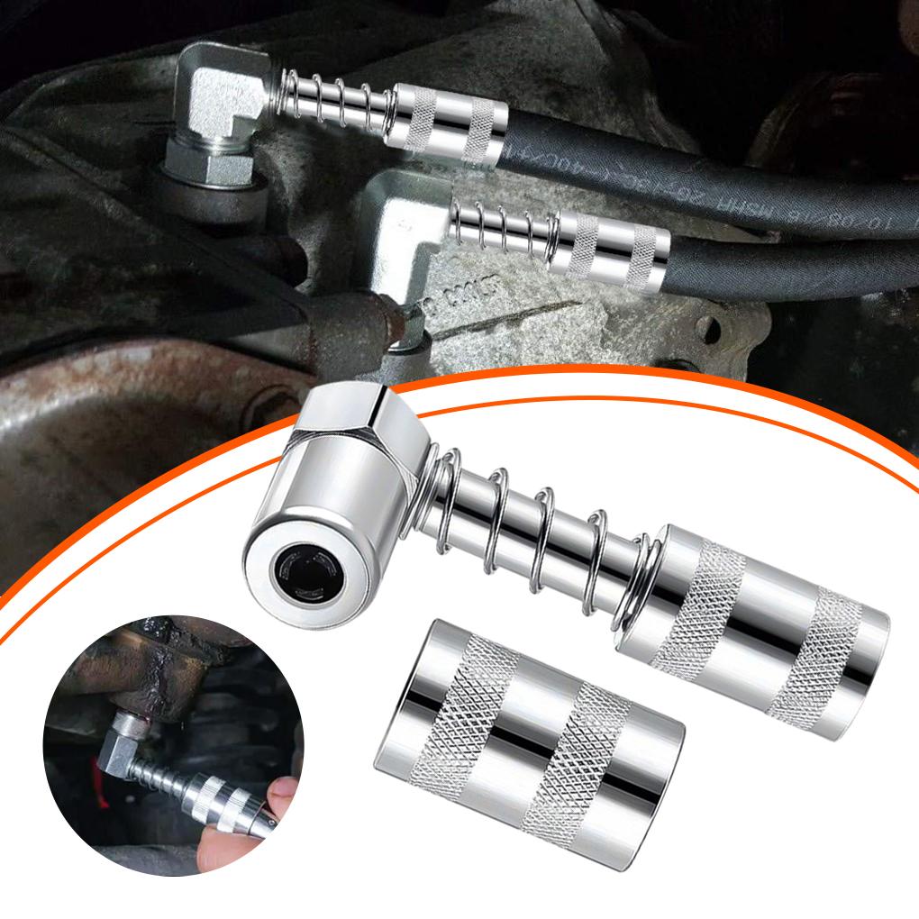 1PC 90 degree connector adapter nozzle adapter accessory 3 claw connector fitting tool with sleeve
