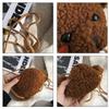 Cute Cartoon Bear Shoulder Bag For Children Kids Messenger Bags Animals Backpack Stuffed Plush Single Shoulder Bag Girls Purses