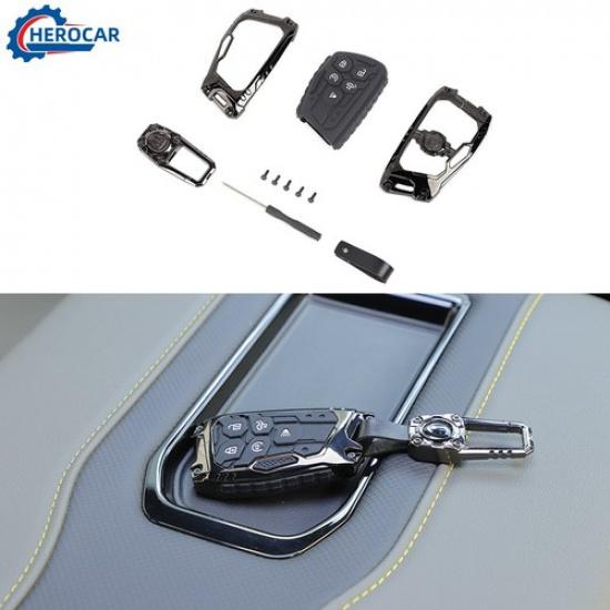 

Car Key Fob Cover Case Shell Deco Protect For Chevy Silverado Suburban Tahoe 20+