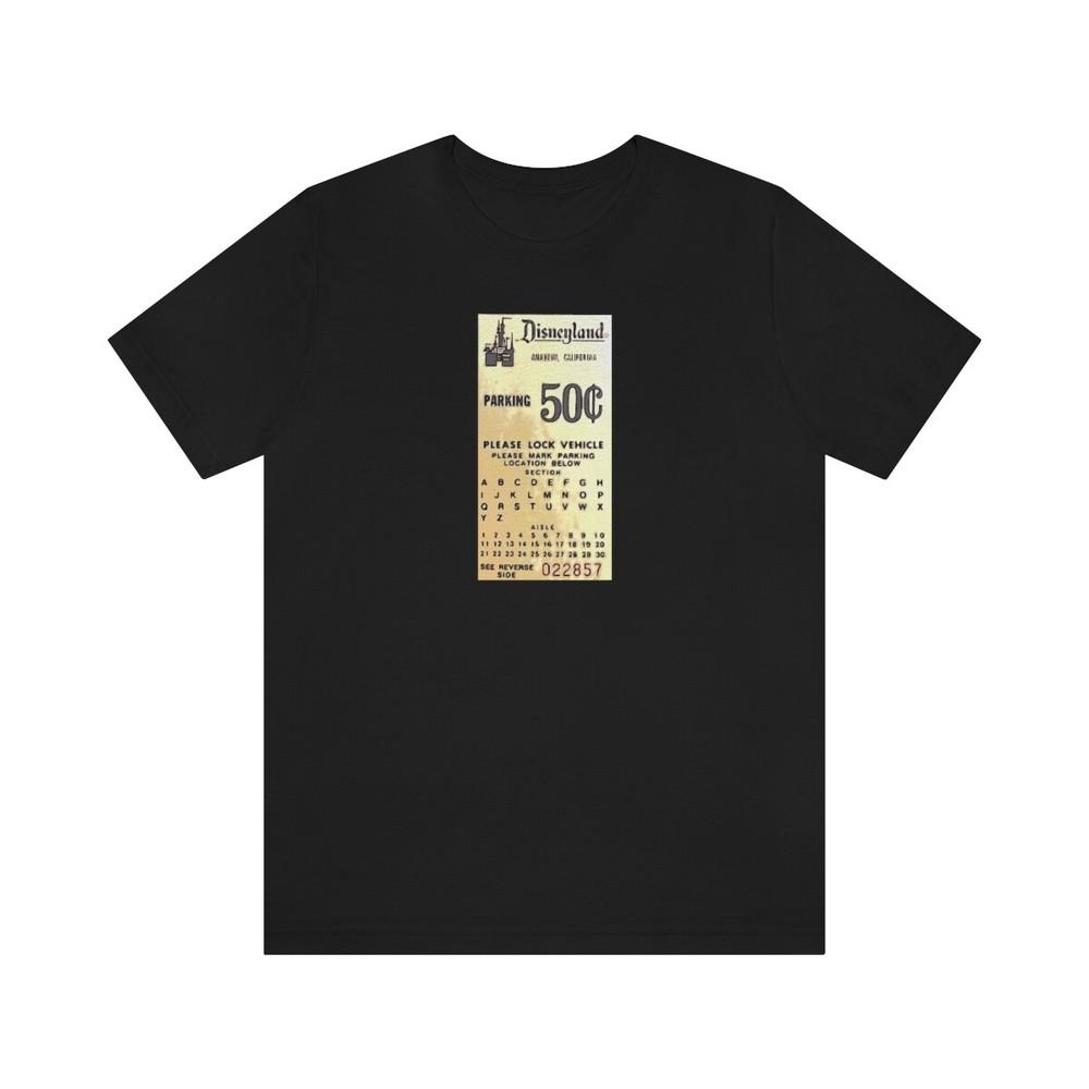 Tee Disneyland vintage ticket stub - Parking Unisex T-Shirt S
