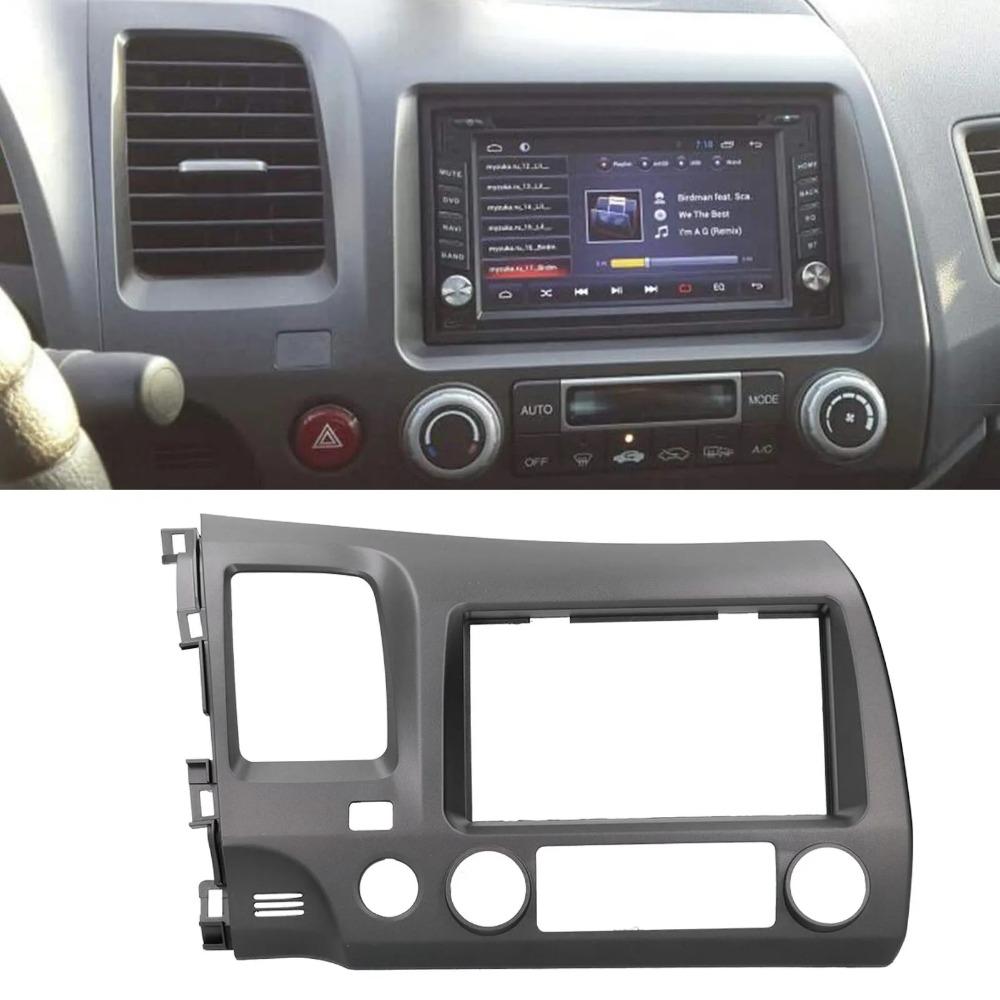 10 Inch For Honda CIVIC 2006-2011 Car Radio Android Stereo GPS MP5 Player Panel Casing Frame 2 Din Head Unit Fascia Dash Cover